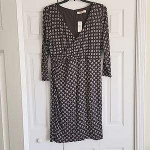 NWT LOFT wrap dress  sz L